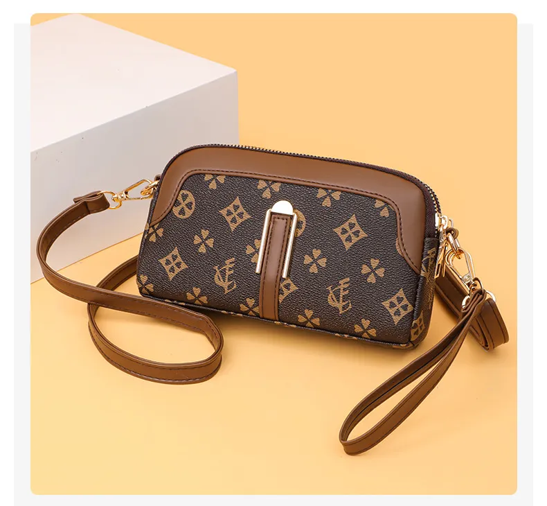 New 2025 Women's Small Shoulder Bag Versatile Coin Purse Phone Holder Clutch Crossbody Bag for Mothers showcase 17
