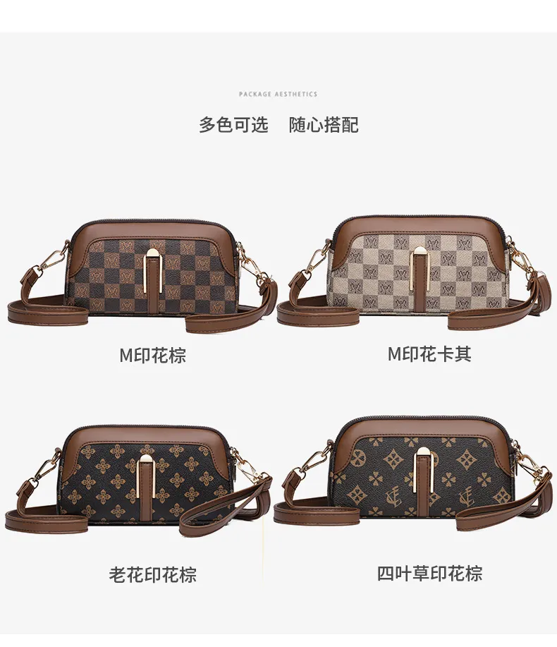 New 2025 Women's Small Shoulder Bag Versatile Coin Purse Phone Holder Clutch Crossbody Bag for Mothers showcase 6