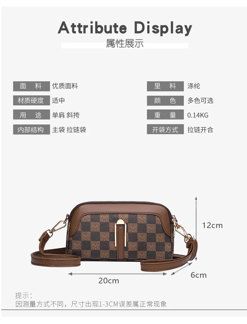 New 2025 Women's Small Shoulder Bag Versatile Coin Purse Phone Holder Clutch Crossbody Bag for Mothers showcase 7
