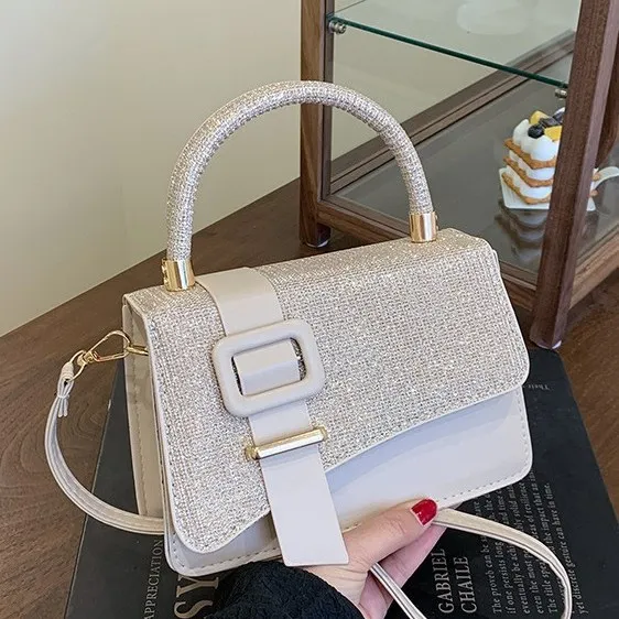 Women's Fashion Small Square Handbag - Versatile Shoulder & Crossbody Bag for Summer 2025, Trendy Designer Style, Perfect for Daily Use thumbnail 2