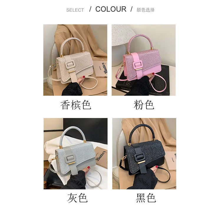 Women's Fashion Small Square Handbag - Versatile Shoulder & Crossbody Bag for Summer 2025, Trendy Designer Style, Perfect for Daily Use showcase 2