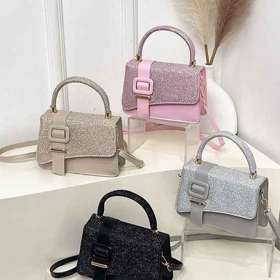 Women's Fashion Small Square Handbag - Versatile Shoulder & Crossbody Bag for Summer 2025, Trendy Designer Style, Perfect for Daily Use thumbnail 1