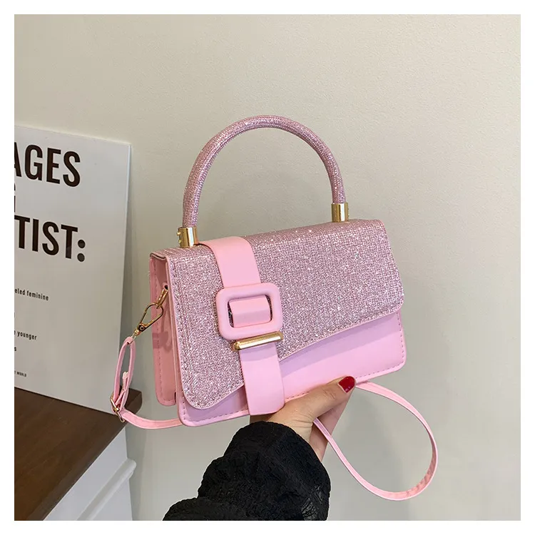 Women's Fashion Small Square Handbag - Versatile Shoulder & Crossbody Bag for Summer 2025, Trendy Designer Style, Perfect for Daily Use thumbnail 7