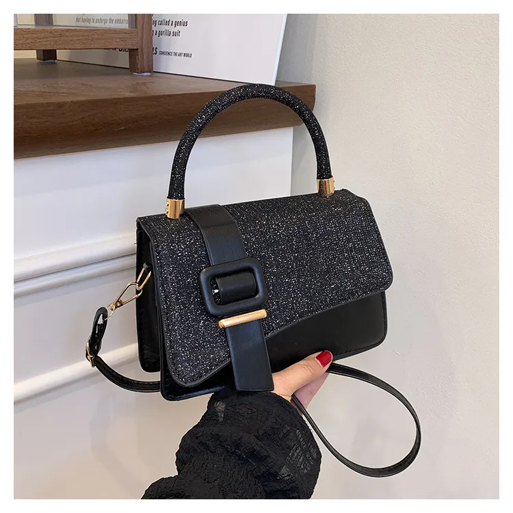 Women's Fashion Small Square Handbag - Versatile Shoulder & Crossbody Bag for Summer 2025, Trendy Designer Style, Perfect for Daily Use thumbnail 8