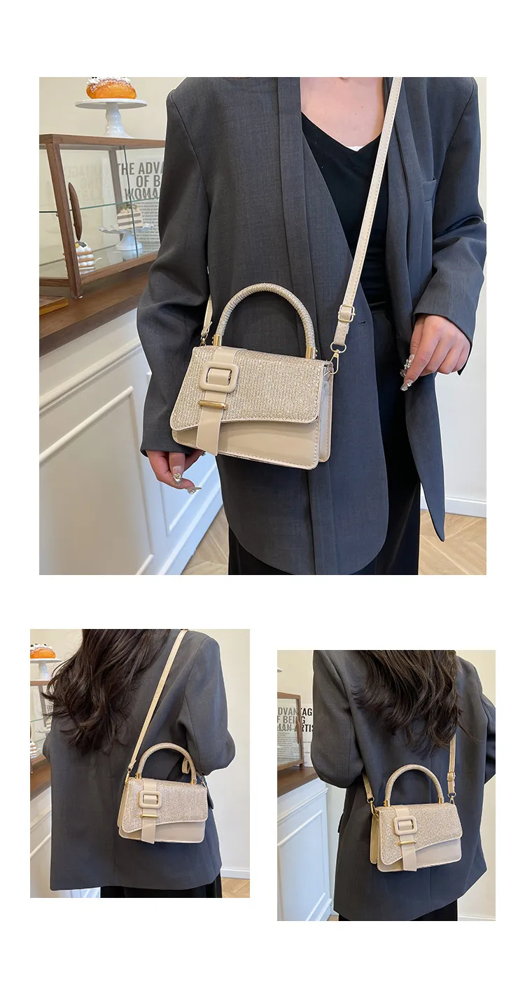 Women's Fashion Small Square Handbag - Versatile Shoulder & Crossbody Bag for Summer 2025, Trendy Designer Style, Perfect for Daily Use showcase 7