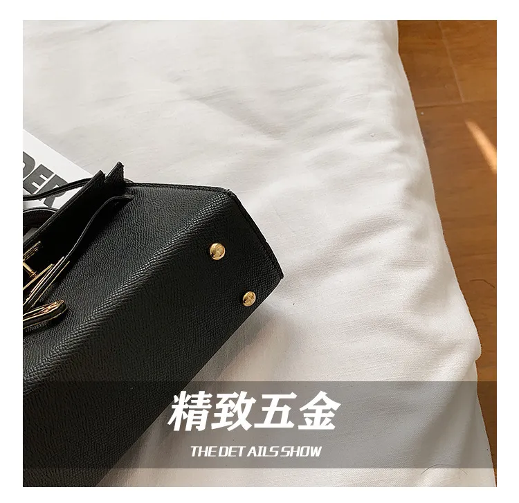 Small Women's Fashion Handbag, Trendy Spring/Autumn Lock Buckle Crossbody Shoulder Bag, Chic Versatile Purse for Ladies showcase 6