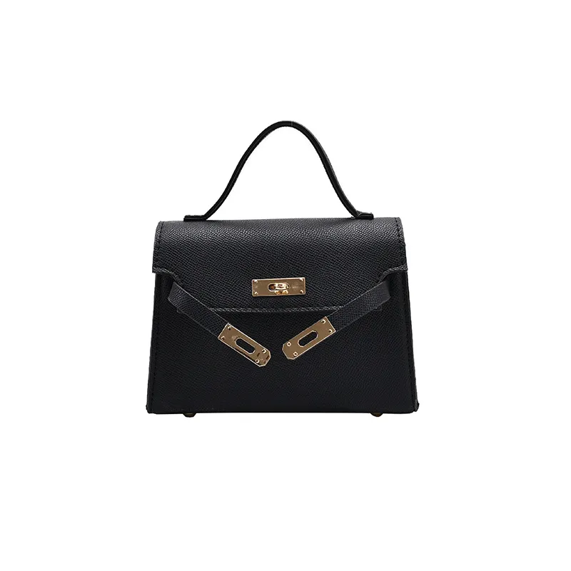 Small Women's Fashion Handbag, Trendy Spring/Autumn Lock Buckle Crossbody Shoulder Bag, Chic Versatile Purse for Ladies thumbnail 5