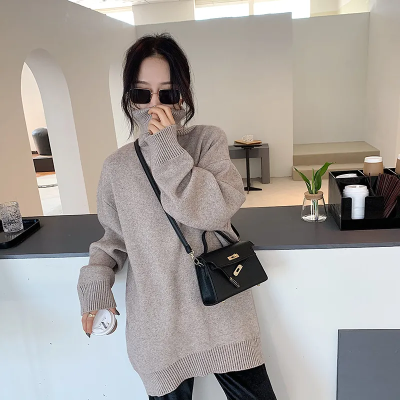Small Women's Fashion Handbag, Trendy Spring/Autumn Lock Buckle Crossbody Shoulder Bag, Chic Versatile Purse for Ladies thumbnail 4