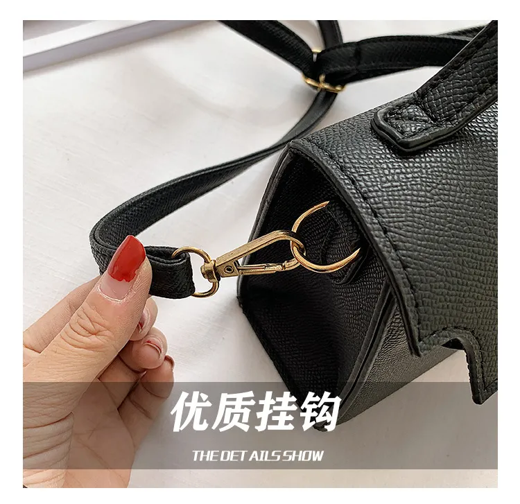 Small Women's Fashion Handbag, Trendy Spring/Autumn Lock Buckle Crossbody Shoulder Bag, Chic Versatile Purse for Ladies showcase 10