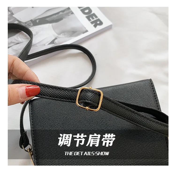 Small Women's Fashion Handbag, Trendy Spring/Autumn Lock Buckle Crossbody Shoulder Bag, Chic Versatile Purse for Ladies showcase 8