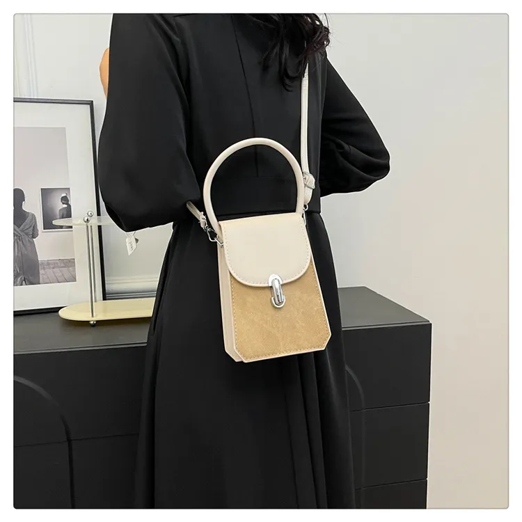 2024 Summer Fashion Women's Retro Small Square Crossbody Bag - Personalized Casual Mobile Phone Pouch for Daily Use showcase 11