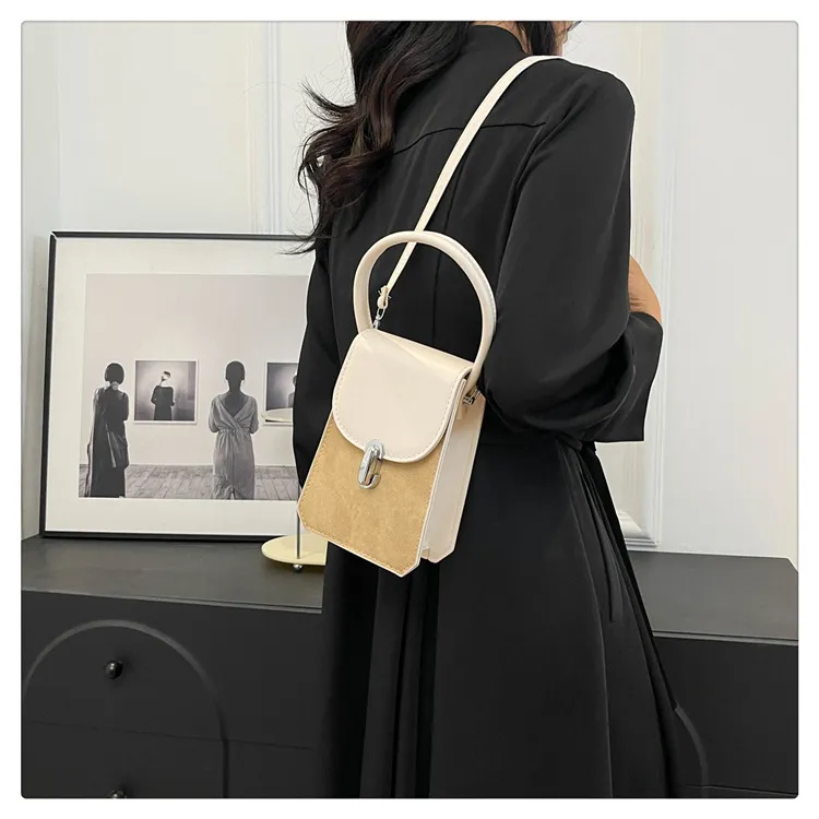 2024 Summer Fashion Women's Retro Small Square Crossbody Bag - Personalized Casual Mobile Phone Pouch for Daily Use showcase 12