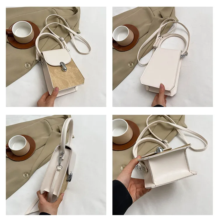 2024 Summer Fashion Women's Retro Small Square Crossbody Bag - Personalized Casual Mobile Phone Pouch for Daily Use showcase 9