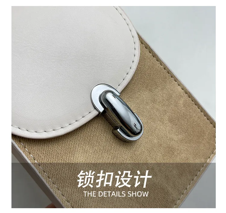 2024 Summer Fashion Women's Retro Small Square Crossbody Bag - Personalized Casual Mobile Phone Pouch for Daily Use showcase 5
