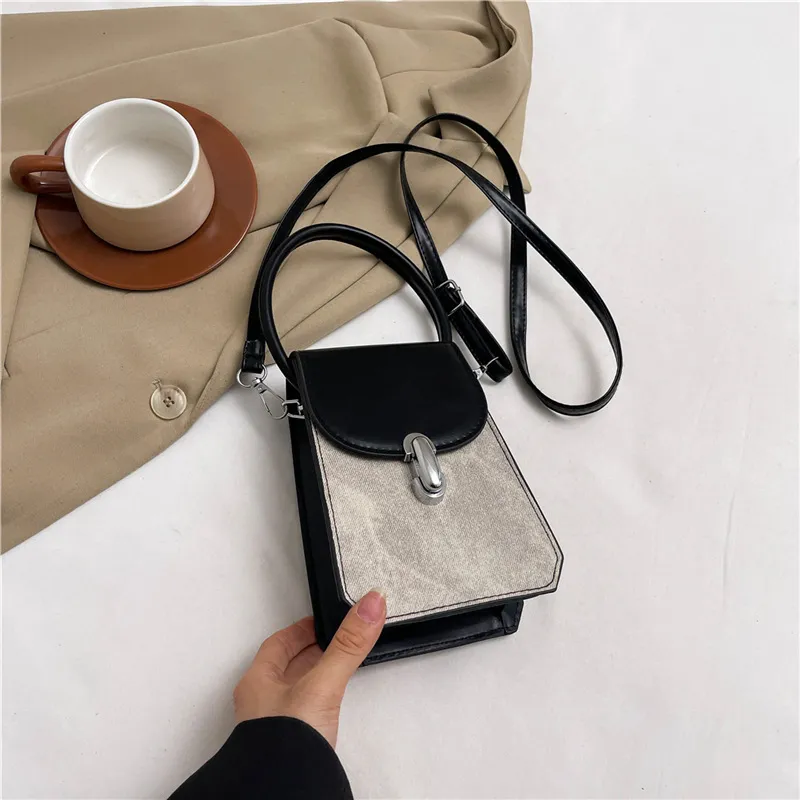 2024 Summer Fashion Women's Retro Small Square Crossbody Bag - Personalized Casual Mobile Phone Pouch for Daily Use thumbnail 8