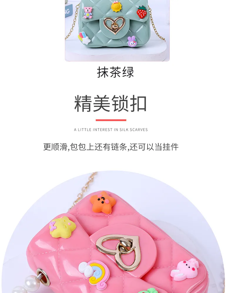 2024 New Handmade Pearl Jelly Handbag - Mini Crossbody Shoulder Bag for Women, Stylish Evening Clutch showcase 6
