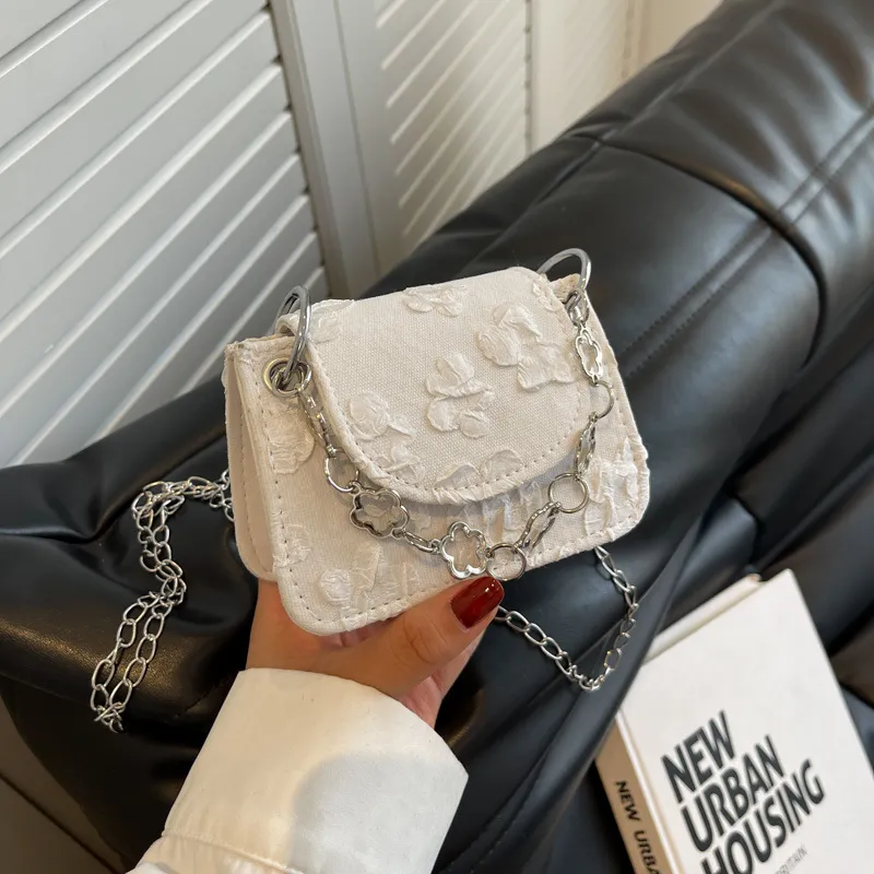 2023 Fashion Mini Chain Shoulder Crossbody Bag for Women - Portable Small Square Handbag, Trendy Summer Style thumbnail 3
