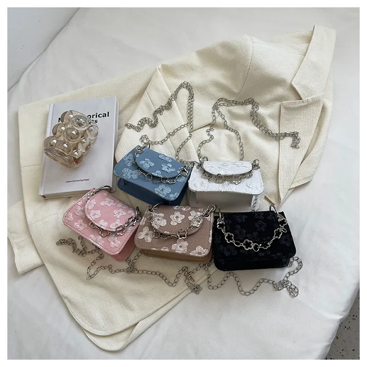 2023 Fashion Mini Chain Shoulder Crossbody Bag for Women - Portable Small Square Handbag, Trendy Summer Style showcase 10