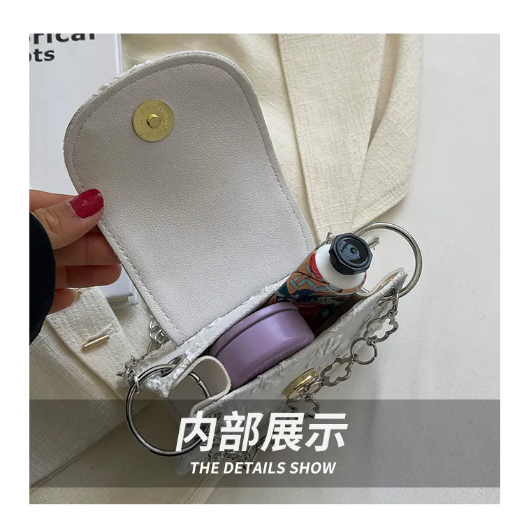 2023 Fashion Mini Chain Shoulder Crossbody Bag for Women - Portable Small Square Handbag, Trendy Summer Style showcase 8
