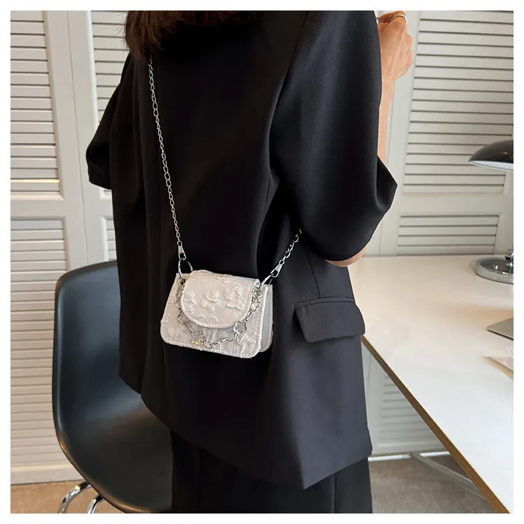 2023 Fashion Mini Chain Shoulder Crossbody Bag for Women - Portable Small Square Handbag, Trendy Summer Style showcase 14