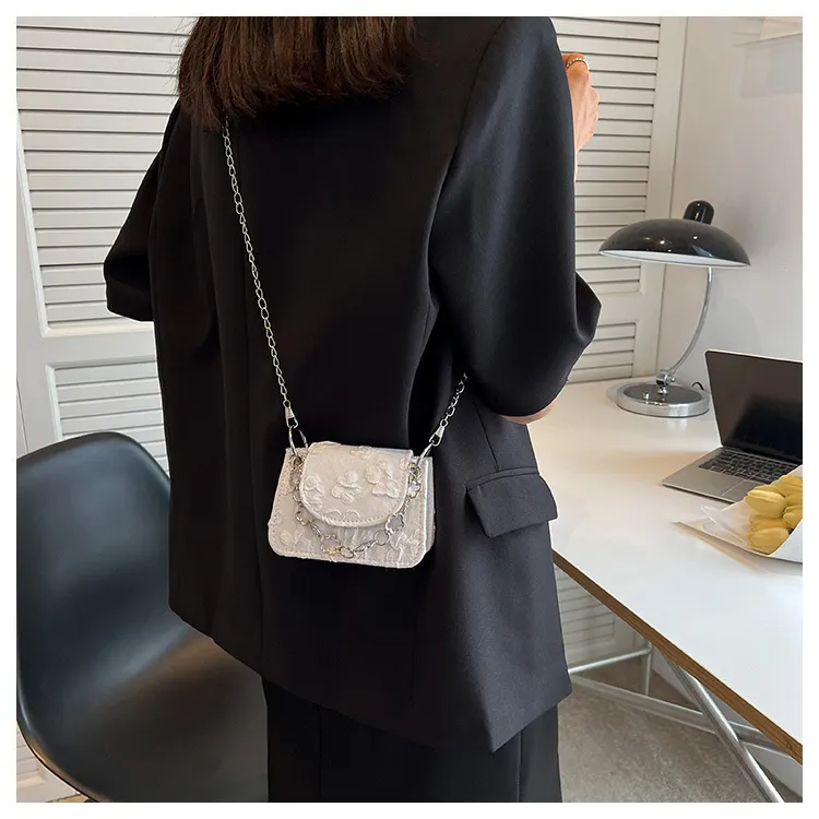 2023 Fashion Mini Chain Shoulder Crossbody Bag for Women - Portable Small Square Handbag, Trendy Summer Style showcase 11