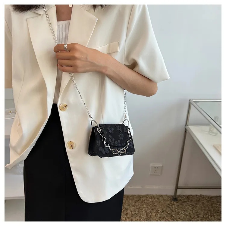 2023 Fashion Mini Chain Shoulder Crossbody Bag for Women - Portable Small Square Handbag, Trendy Summer Style showcase 19