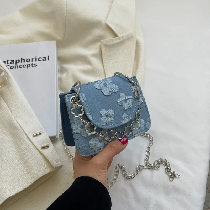 2023 Fashion Mini Chain Shoulder Crossbody Bag for Women - Portable Small Square Handbag, Trendy Summer Style thumbnail 1