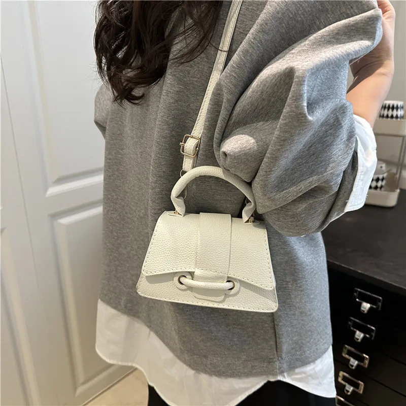 2025 Winter New Chic Handbag Women's Casual Crossbody Bag Elegant Commuter Single Shoulder Small Square Bag thumbnail 3
