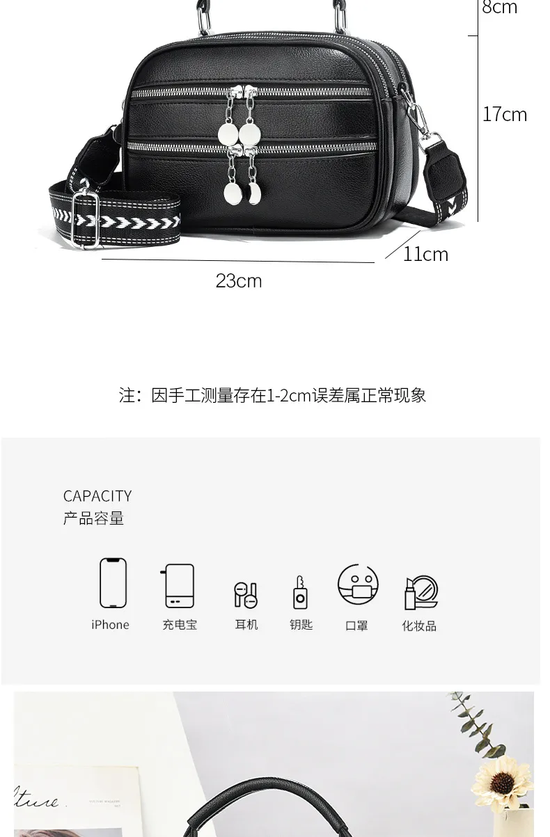 Elegant Korean Style Autumn Winter Handbag for Women - Fashionable Small Shoulder Crossbody Bag for Mothers showcase 10