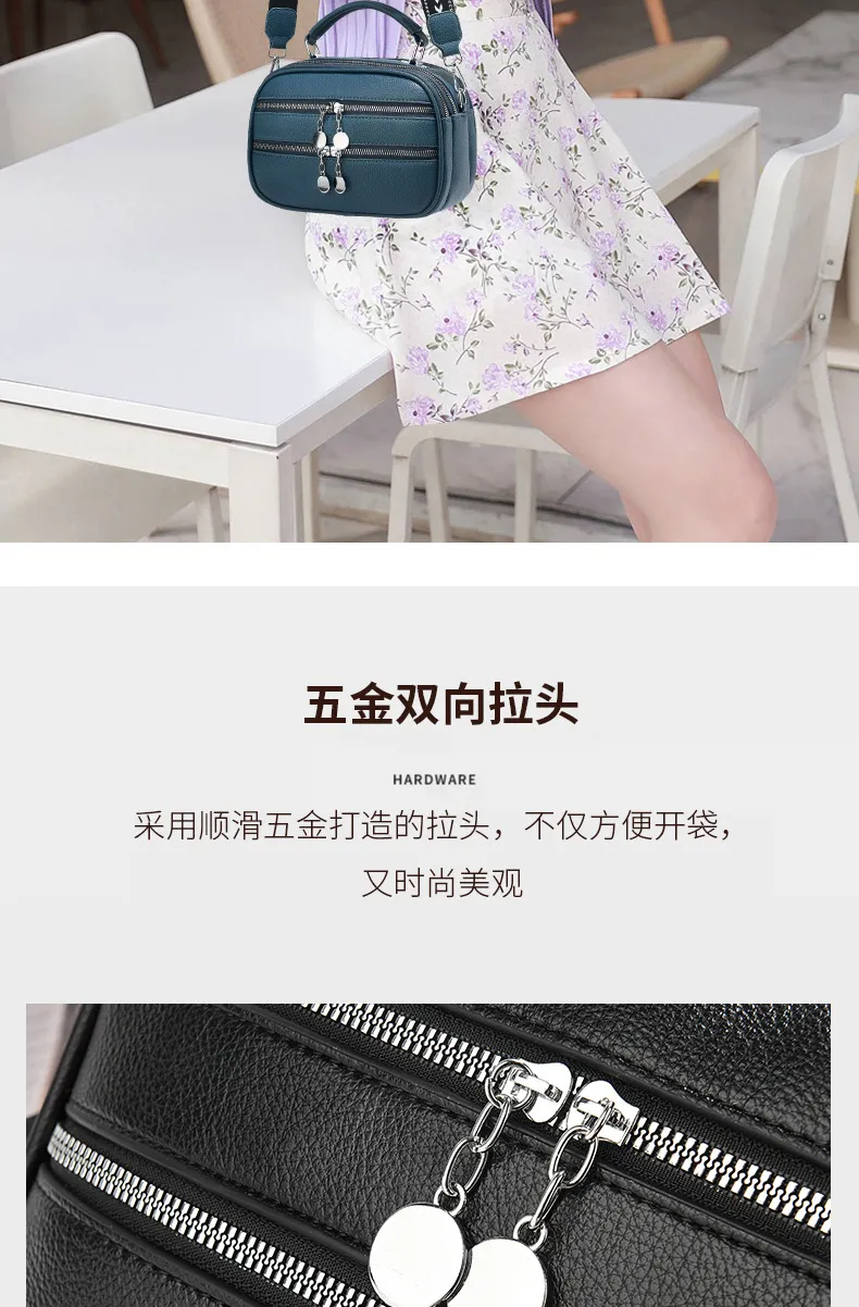 Elegant Korean Style Autumn Winter Handbag for Women - Fashionable Small Shoulder Crossbody Bag for Mothers showcase 7