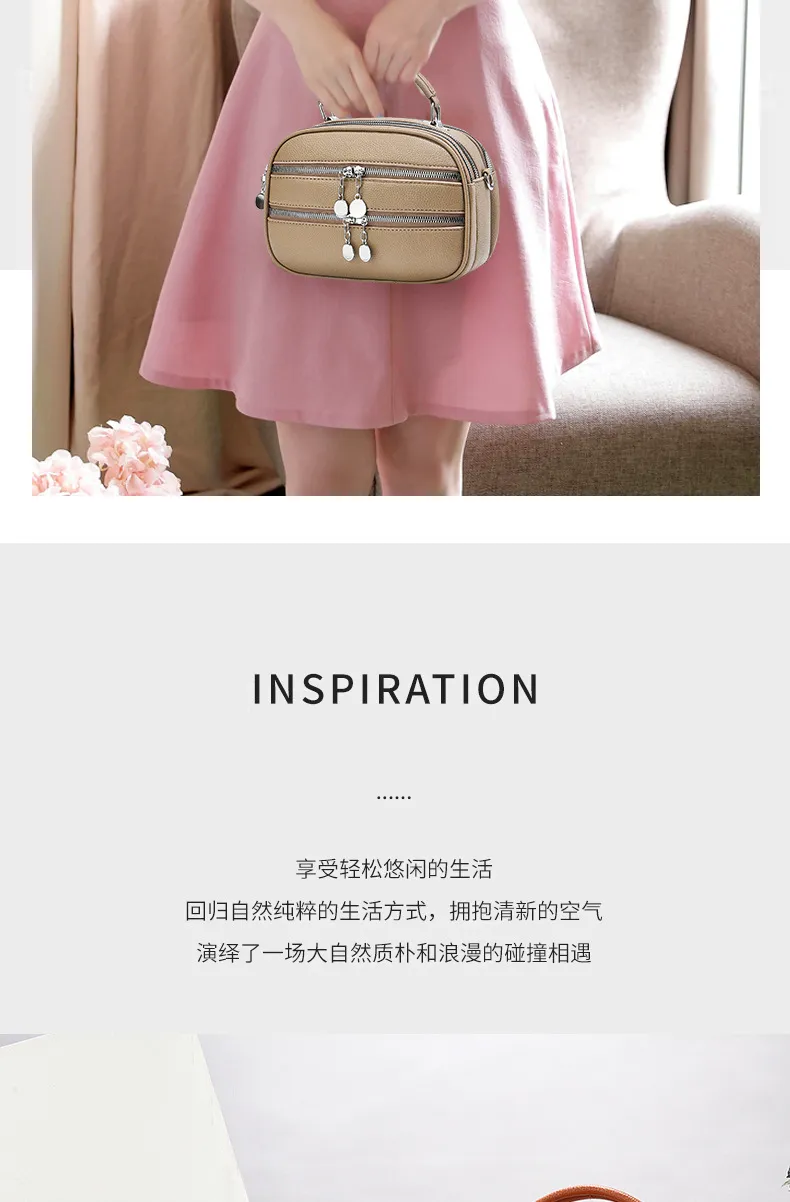 Elegant Korean Style Autumn Winter Handbag for Women - Fashionable Small Shoulder Crossbody Bag for Mothers showcase 5