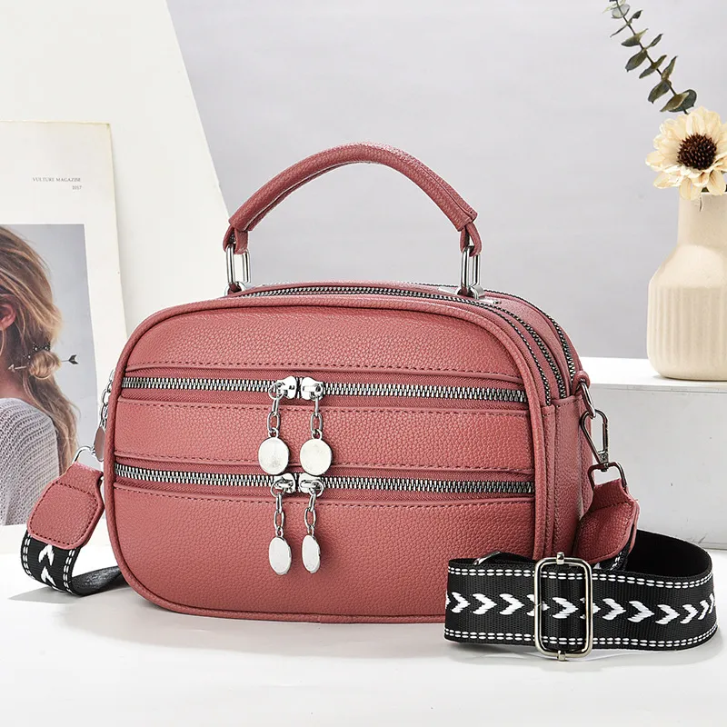 Elegant Korean Style Autumn Winter Handbag for Women - Fashionable Small Shoulder Crossbody Bag for Mothers thumbnail 1