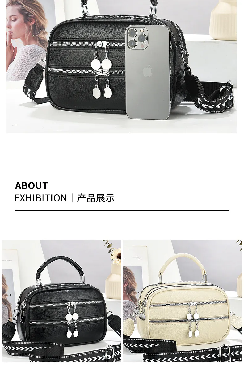 Elegant Korean Style Autumn Winter Handbag for Women - Fashionable Small Shoulder Crossbody Bag for Mothers showcase 11
