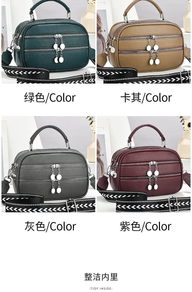 Elegant Korean Style Autumn Winter Handbag for Women - Fashionable Small Shoulder Crossbody Bag for Mothers showcase 13