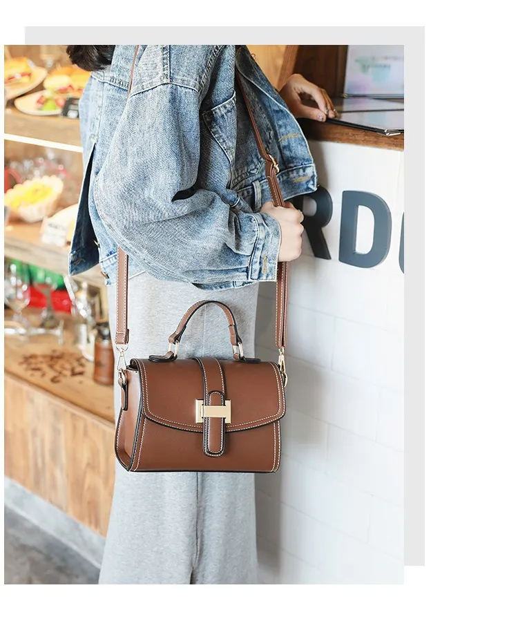Retro Mori Style Shoulder Handbag for Women, Fashionable Diagonal Crossbody Bag, Versatile Small Bag for Daily Use, Factory Direct Quality showcase 14