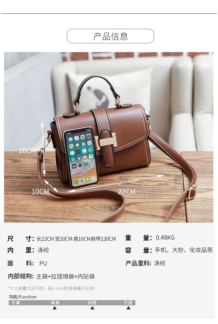 Retro Mori Style Shoulder Handbag for Women, Fashionable Diagonal Crossbody Bag, Versatile Small Bag for Daily Use, Factory Direct Quality showcase 12