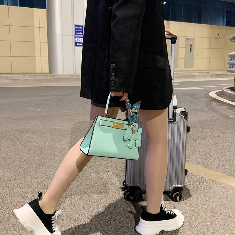 2024 Korean Style Small Kelly Bag for Women - Trendy Fashionable Portable Shoulder Crossbody Bag, Perfect for Summer Outings and Everyday Use thumbnail 7