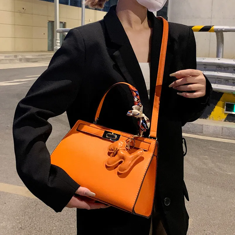 2024 Korean Style Small Kelly Bag for Women - Trendy Fashionable Portable Shoulder Crossbody Bag, Perfect for Summer Outings and Everyday Use thumbnail 3