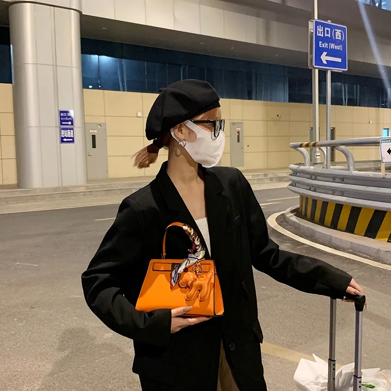2024 Korean Style Small Kelly Bag for Women - Trendy Fashionable Portable Shoulder Crossbody Bag, Perfect for Summer Outings and Everyday Use thumbnail 9