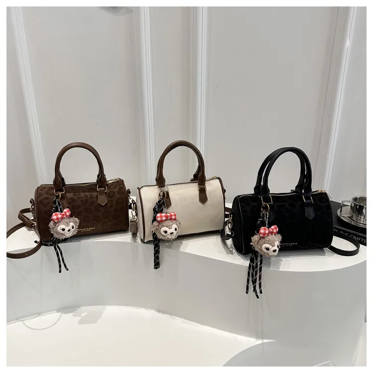 Women's Trendy Textured Small Crossbody Bag - Fashionable Casual Portable Pillow Bag for 2025 thumbnail 4