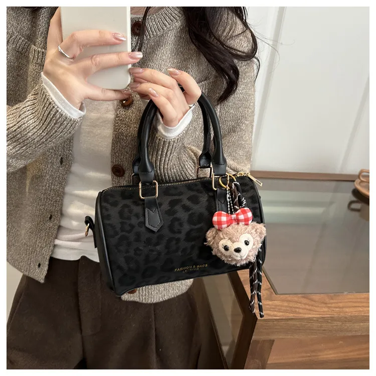 Women's Trendy Textured Small Crossbody Bag - Fashionable Casual Portable Pillow Bag for 2025 showcase 19