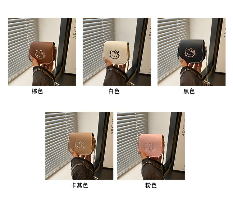 Women's Mini Lipstick Chain Shoulder Crossbody Bag - Fashionable Korean Style Small Handbag for Summer showcase 4
