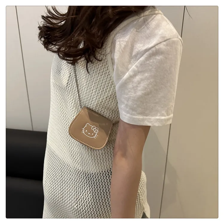 Women's Mini Lipstick Chain Shoulder Crossbody Bag - Fashionable Korean Style Small Handbag for Summer showcase 16