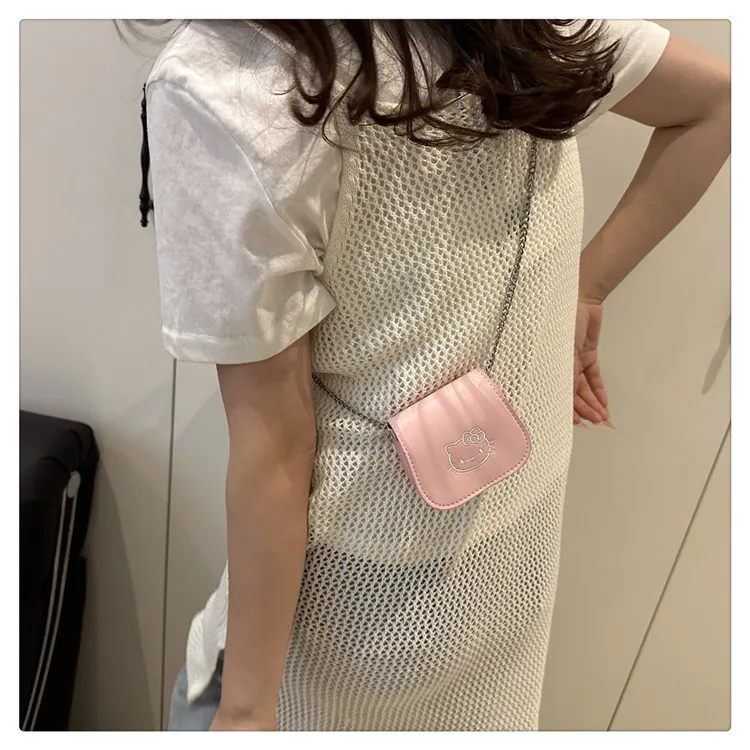 Women's Mini Lipstick Chain Shoulder Crossbody Bag - Fashionable Korean Style Small Handbag for Summer showcase 17