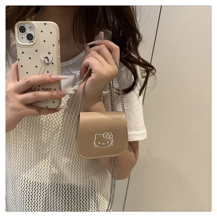 Women's Mini Lipstick Chain Shoulder Crossbody Bag - Fashionable Korean Style Small Handbag for Summer showcase 15