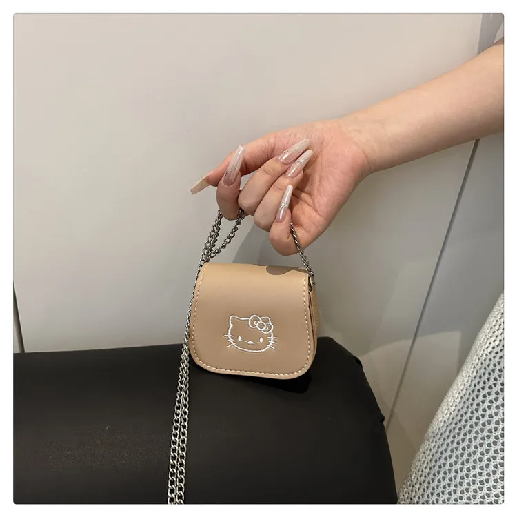 Women's Mini Lipstick Chain Shoulder Crossbody Bag - Fashionable Korean Style Small Handbag for Summer showcase 14