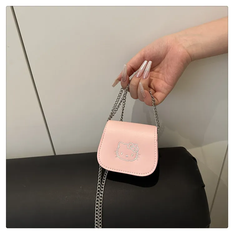 Women's Mini Lipstick Chain Shoulder Crossbody Bag - Fashionable Korean Style Small Handbag for Summer showcase 19