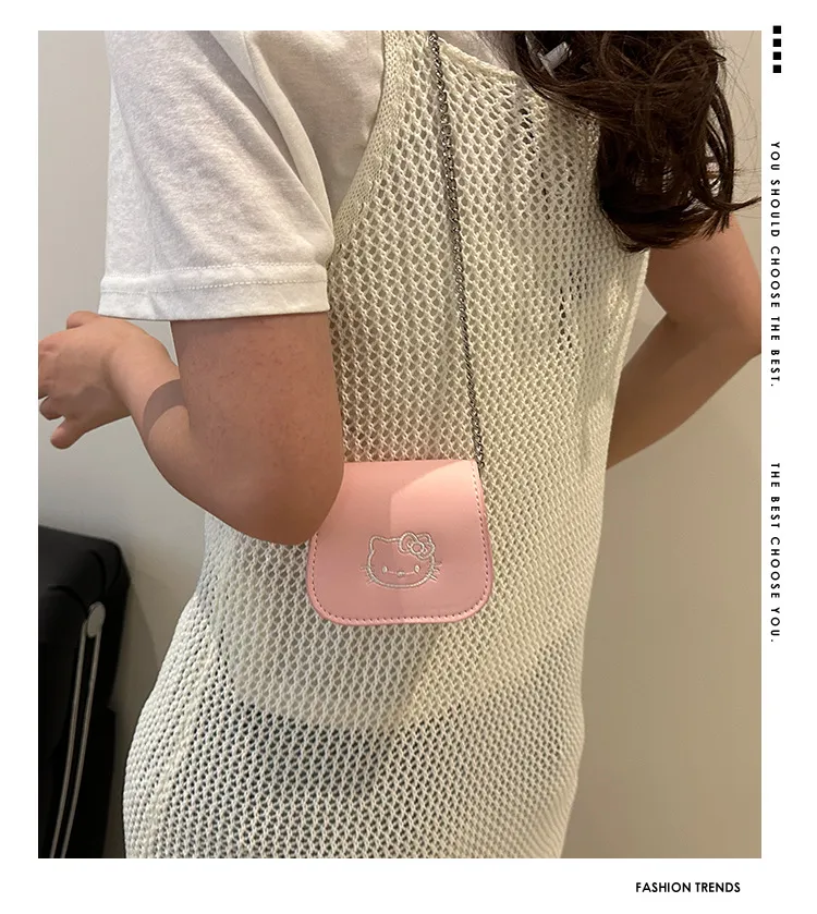 Women's Mini Lipstick Chain Shoulder Crossbody Bag - Fashionable Korean Style Small Handbag for Summer showcase 1