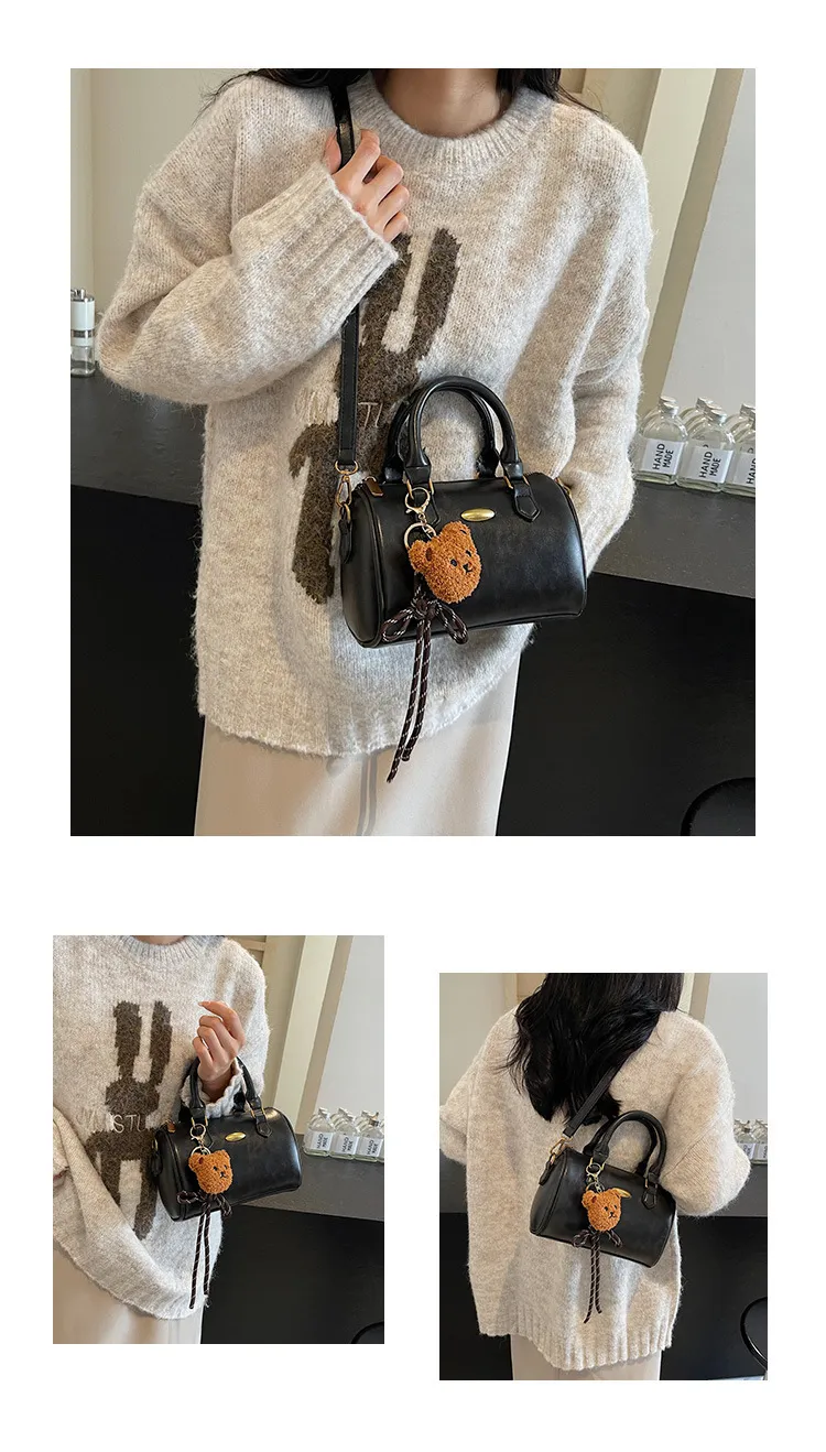 Vintage Trendy Pillow Bag for Women - Casual Stylish Handbag, 2025 Winter Collection, Versatile Shoulder Crossbody Small Bag showcase 11