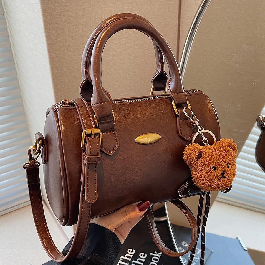 Vintage Trendy Pillow Bag for Women - Casual Stylish Handbag, 2025 Winter Collection, Versatile Shoulder Crossbody Small Bag thumbnail 1
